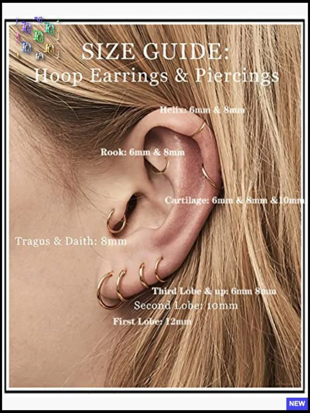 Dainty Tiny Huggie Hoop Earrings 16G Surgical Steel Hinged Earring